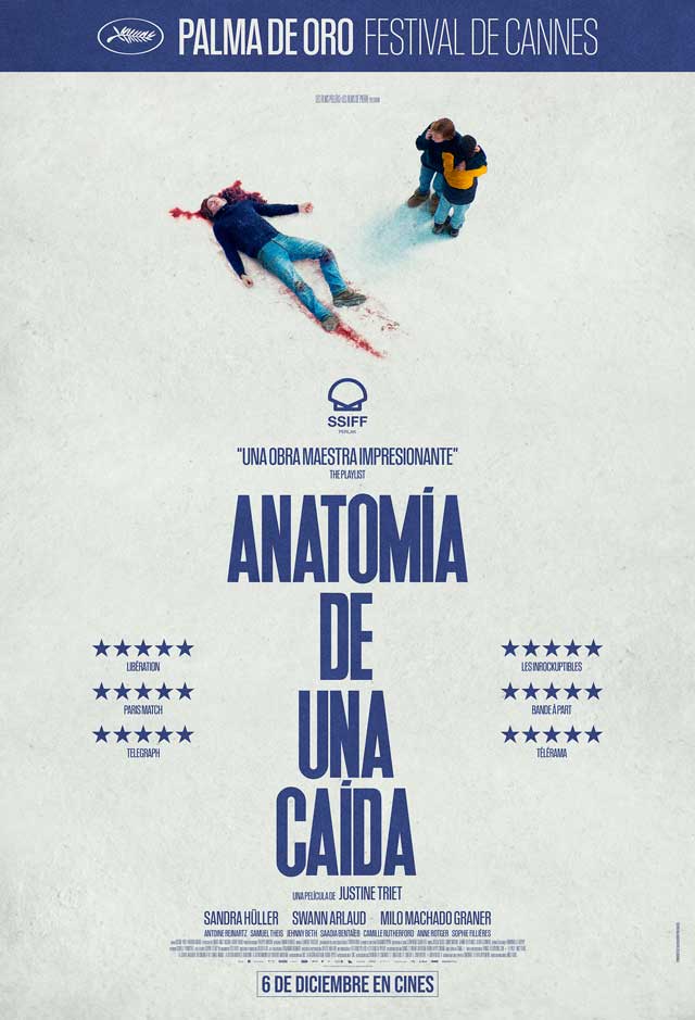 Anatomía de una caída - cartel