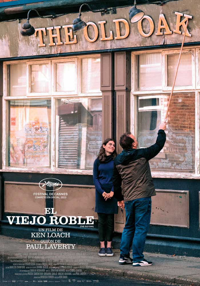 El viejo roble - cartel