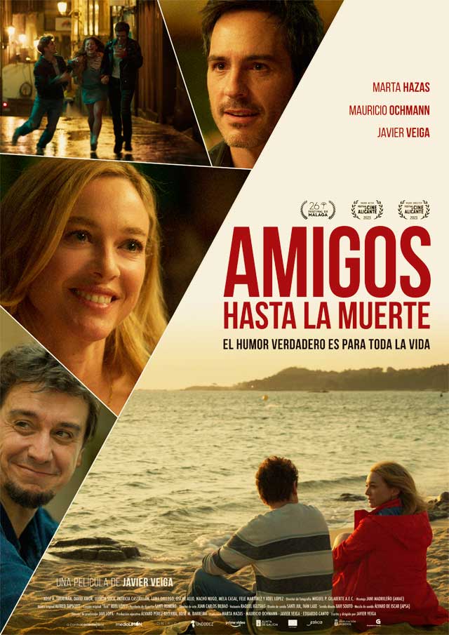 Amigos hasta la muerte - cartel