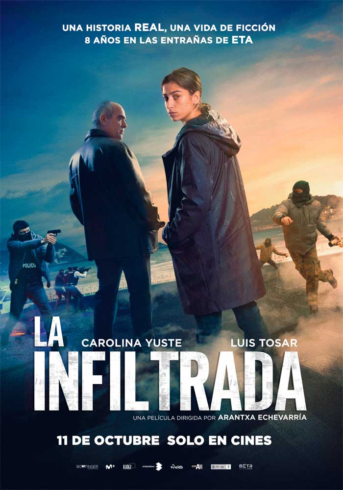 La infiltrada - cartel teaser