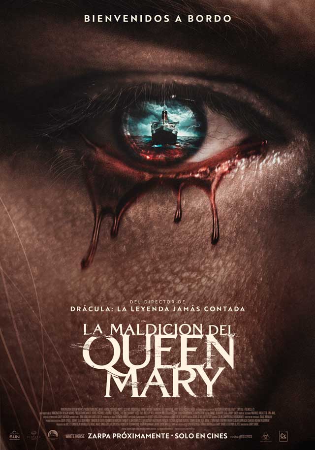 La maldición del Queen Mary - cartel