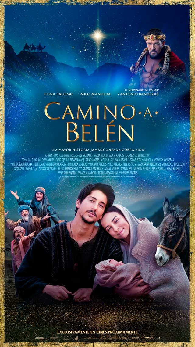 Camino a Belén - cartel
