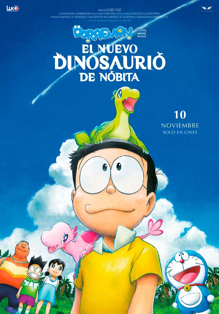 Doraemon. El nuevo dinosaurio de Nobita cartel de la película