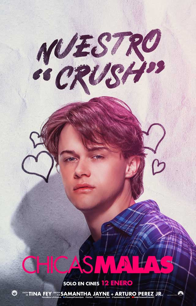 Chicas malas - cartel Aaron