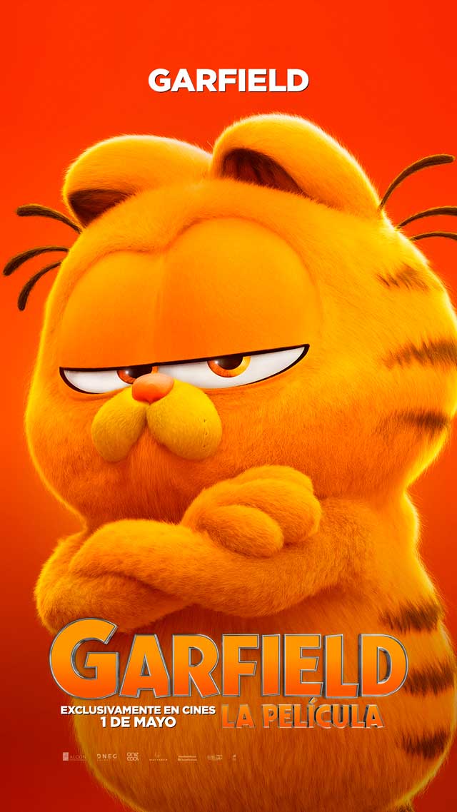Garfield: La película - cartel Garfield