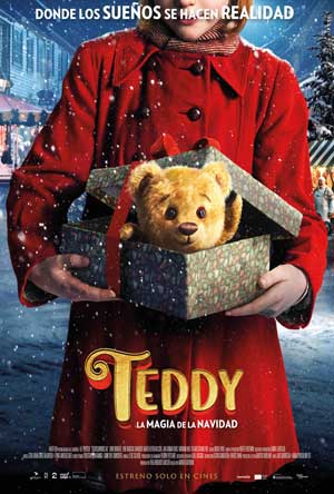 Cartel de Teddy, la magia de la Navidad