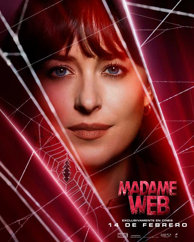 Madame Web - cartel Dakota Johnson es Madame Web