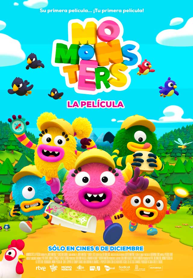 Momonsters, la película - cartel