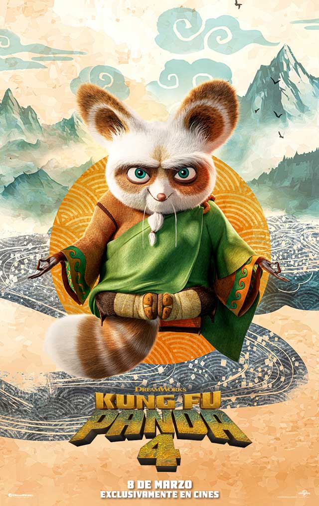 Kung Fu Panda 4 - cartel Shifu