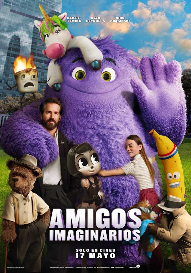 Amigos imaginarios - cartel