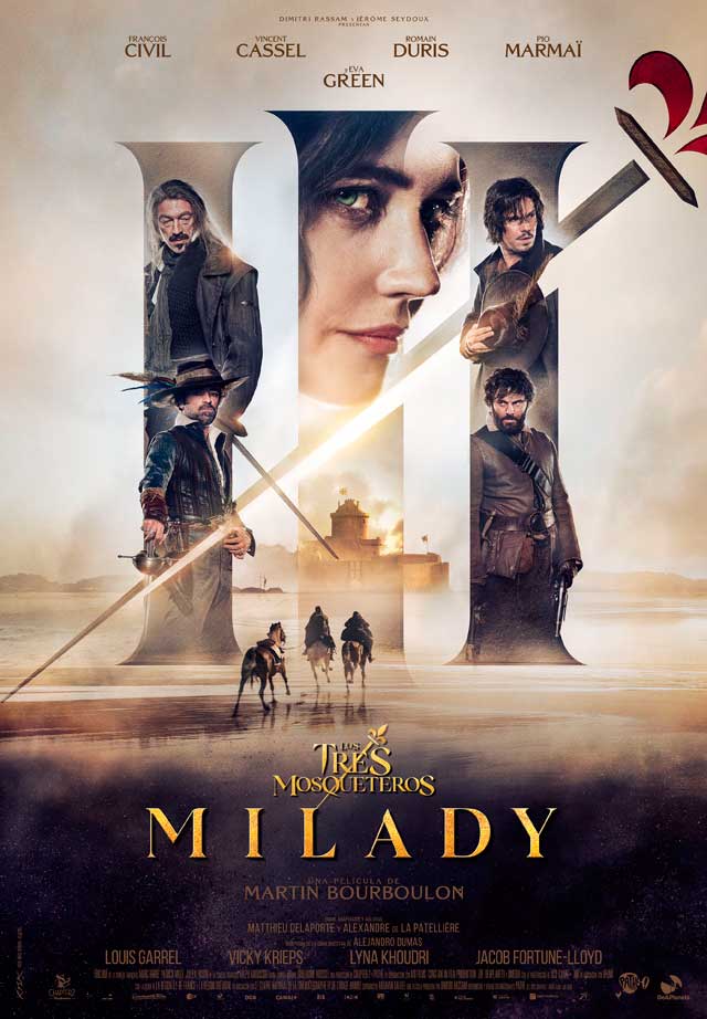 Los tres mosqueteros: Milady - cartel