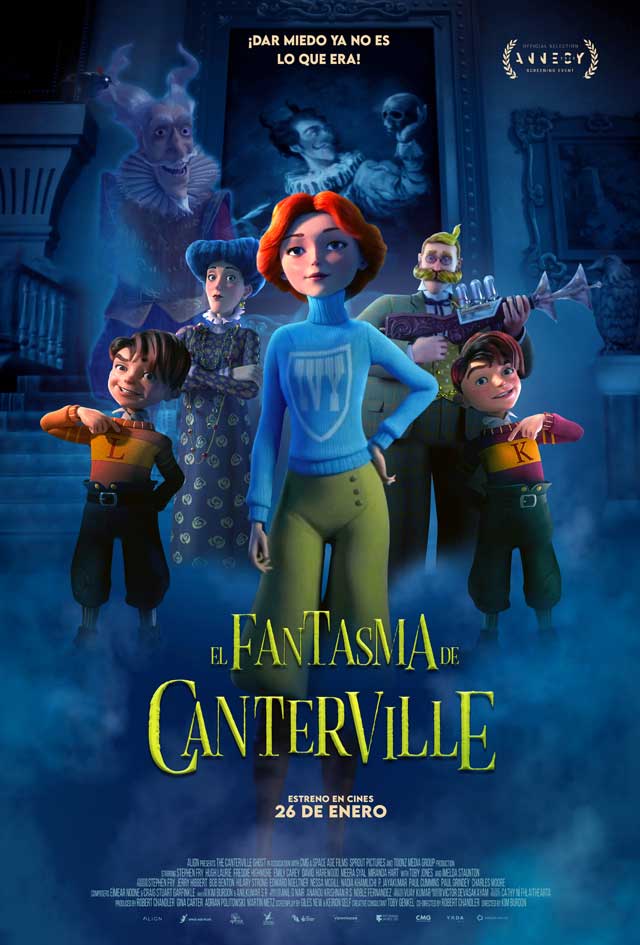 El fantasma de Canterville - cartel