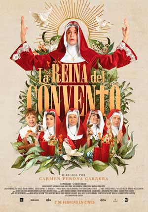 Cartel de La reina del convento