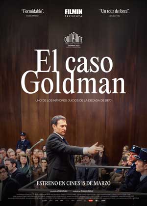 Cartel de El caso Goldman