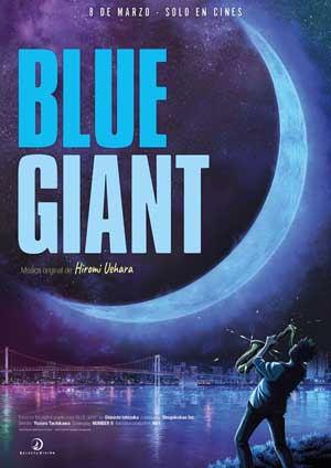 Cartel de Blue giant