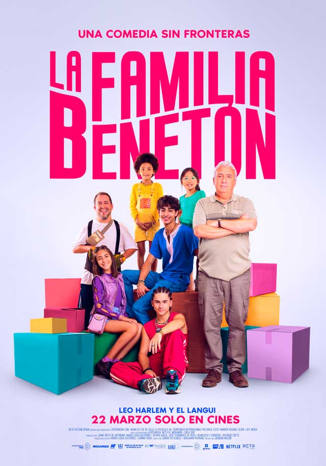 La familia Benetón - cartel