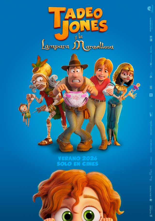 Tadeo Jones y la lámpara maravillosa - cartel teaser