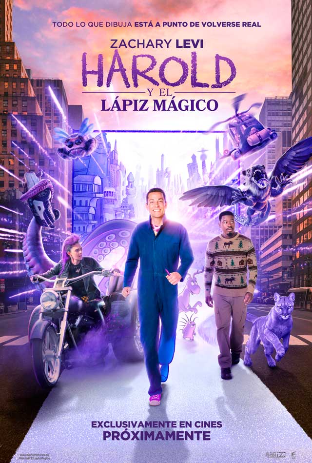 Harold y el lápiz mágico - cartel
