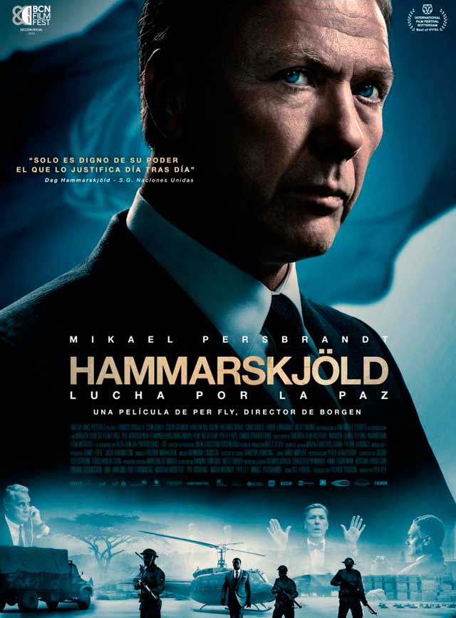 Hammarskjöld. Lucha por la paz - cartel