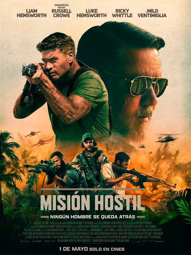 Misión hostil - cartel