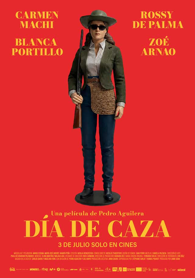Día de caza - cartel Blanca Portillo
