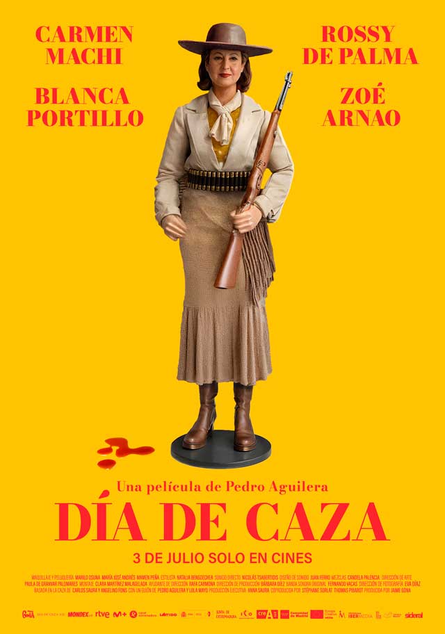 Día de caza - cartel Carmen Machi