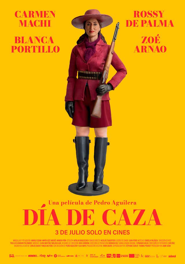 Día de caza - cartel Rossy de Palma