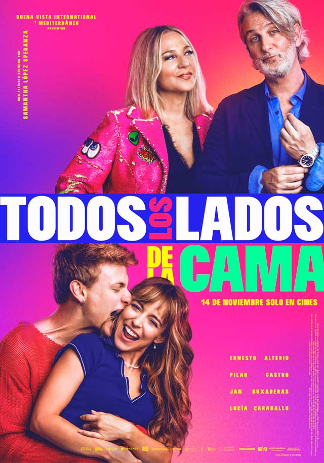 Todos los lados de la cama - cartel