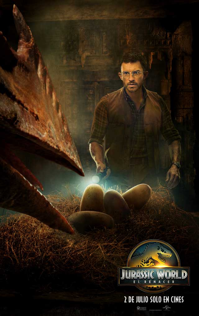 Jurassic world: El renacer - cartel