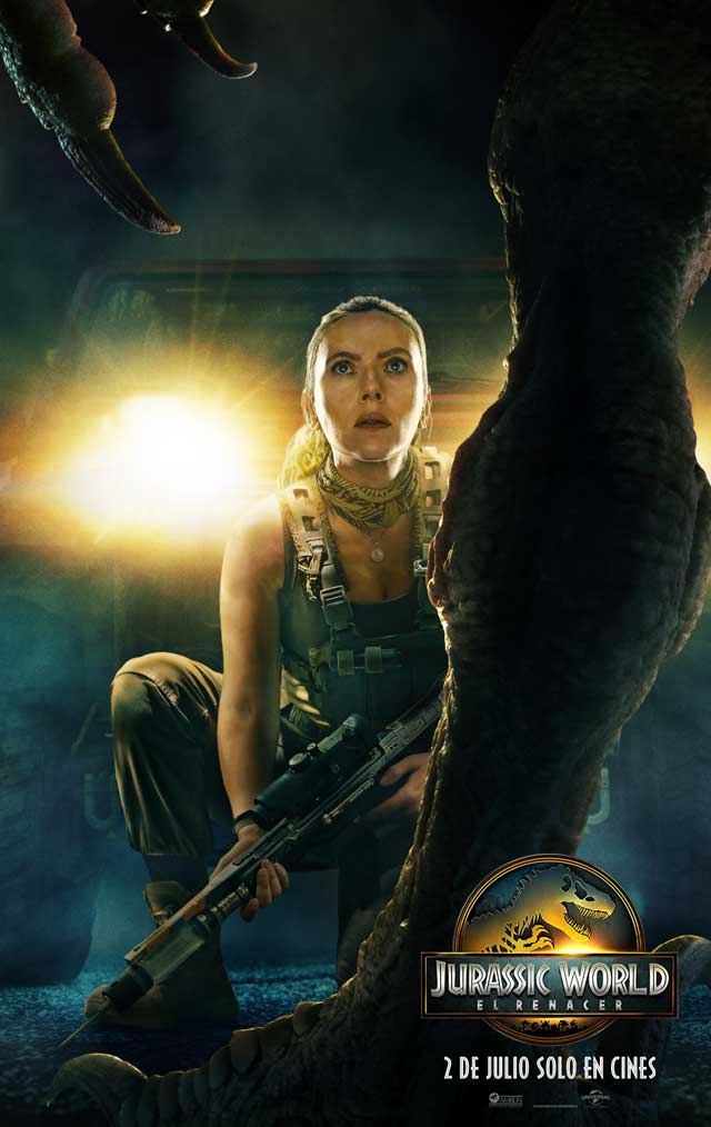Jurassic world: El renacer - cartel