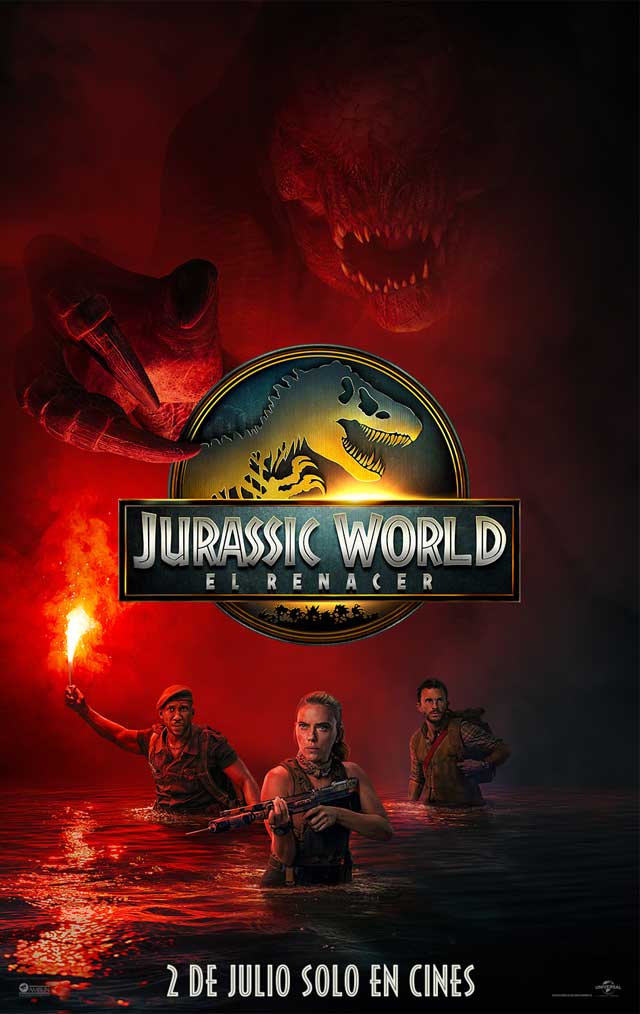 Jurassic world: El renacer - cartel