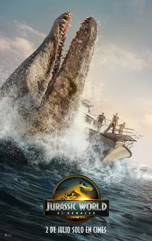 Jurassic world: El renacer - cartel