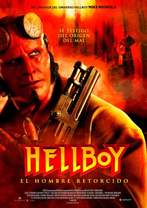 Cartel de Hellboy: El hombre retorcido