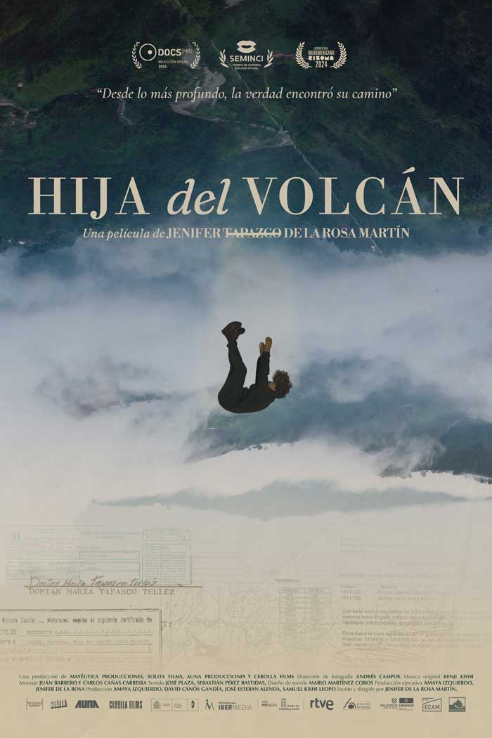 Hija del volcán - cartel