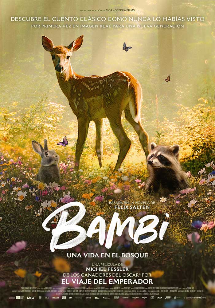 Bambi, una vida en el bosque - cartel