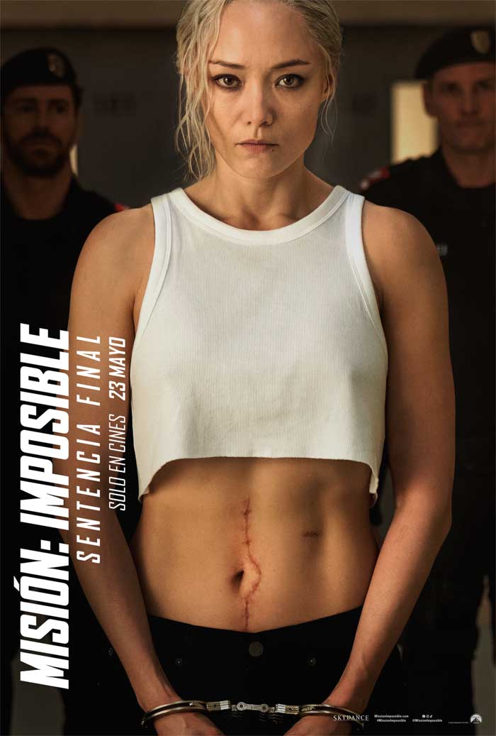 Misión: imposible: Sentencia final - cartel Pom Klementieff