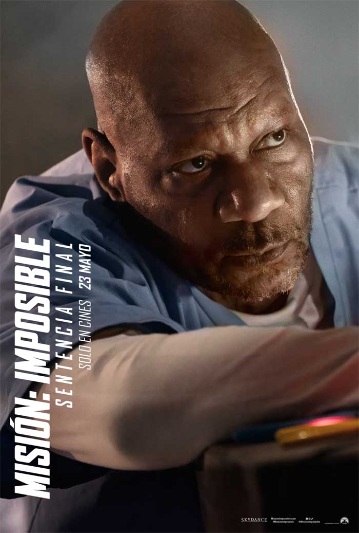 Misión: imposible: Sentencia final - cartel Ving Rhames