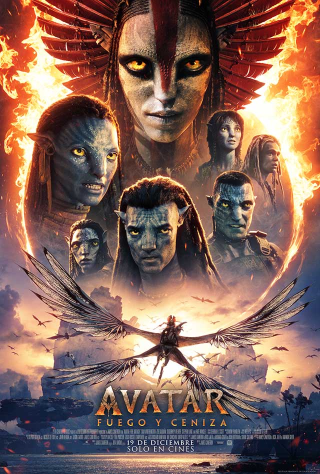 Avatar: Fuego y ceniza - cartel