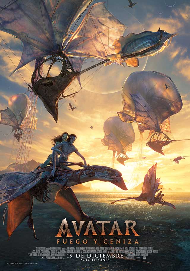 Avatar: Fuego y ceniza - cartel