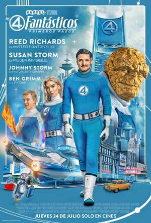 Cartel de Los 4 Fantásticos: Primeros pasos