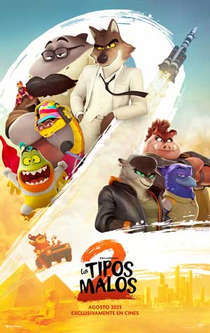 Cartel de Los tipos malos 2