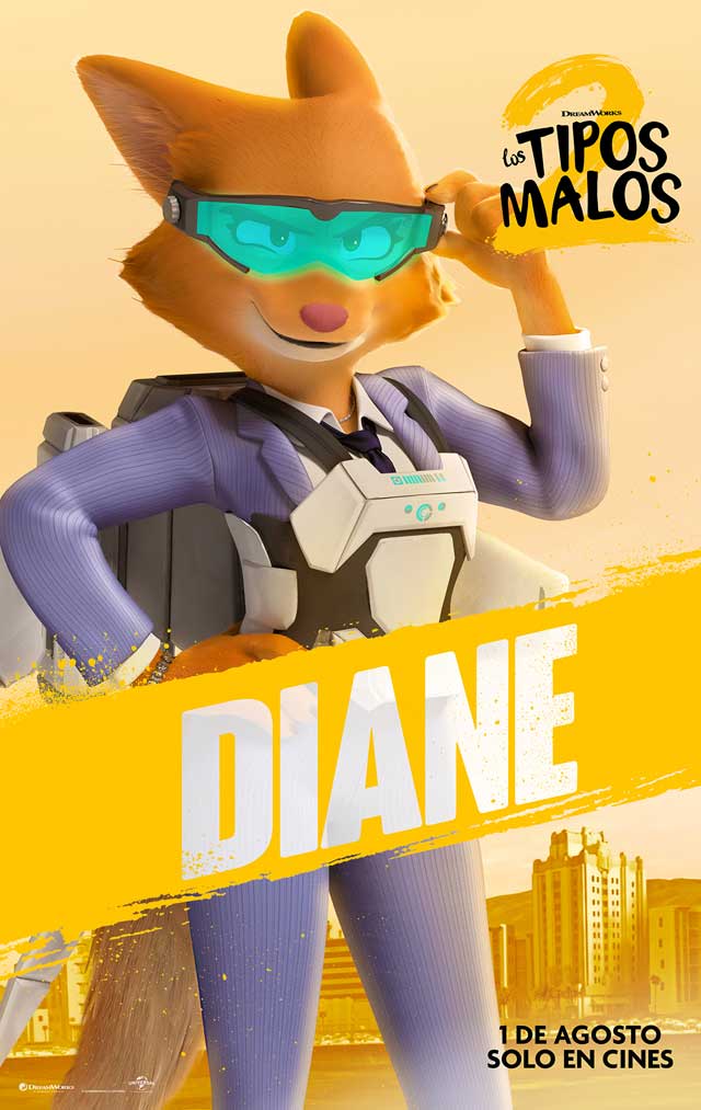 Los tipos malos 2 - cartel Diane
