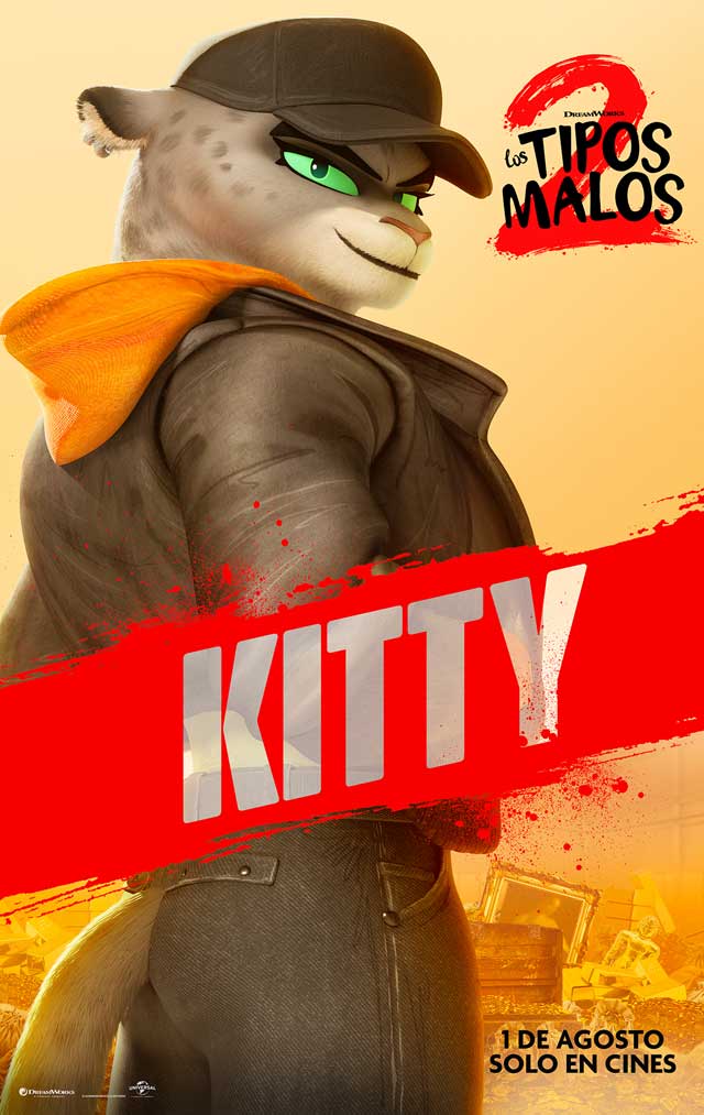 Los tipos malos 2 - cartel Kitty