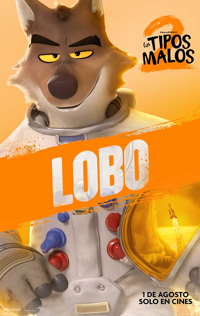 Los tipos malos 2 - cartel Lobo