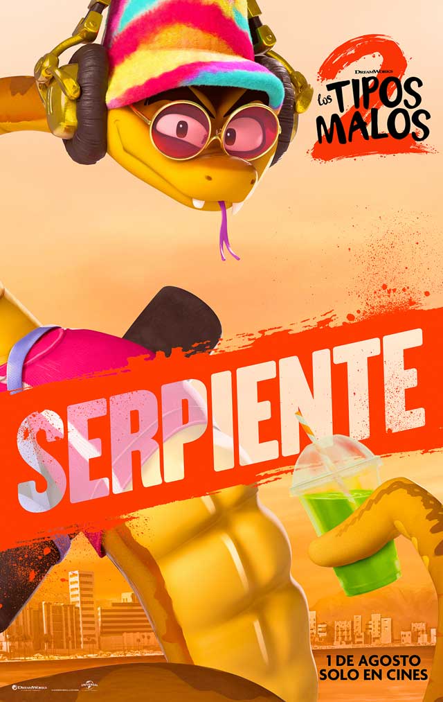 Los tipos malos 2 - cartel Serpiente