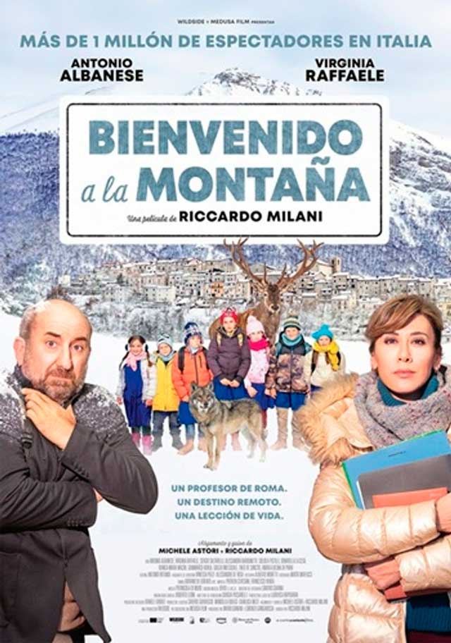 Bienvenido a la montaña - cartel