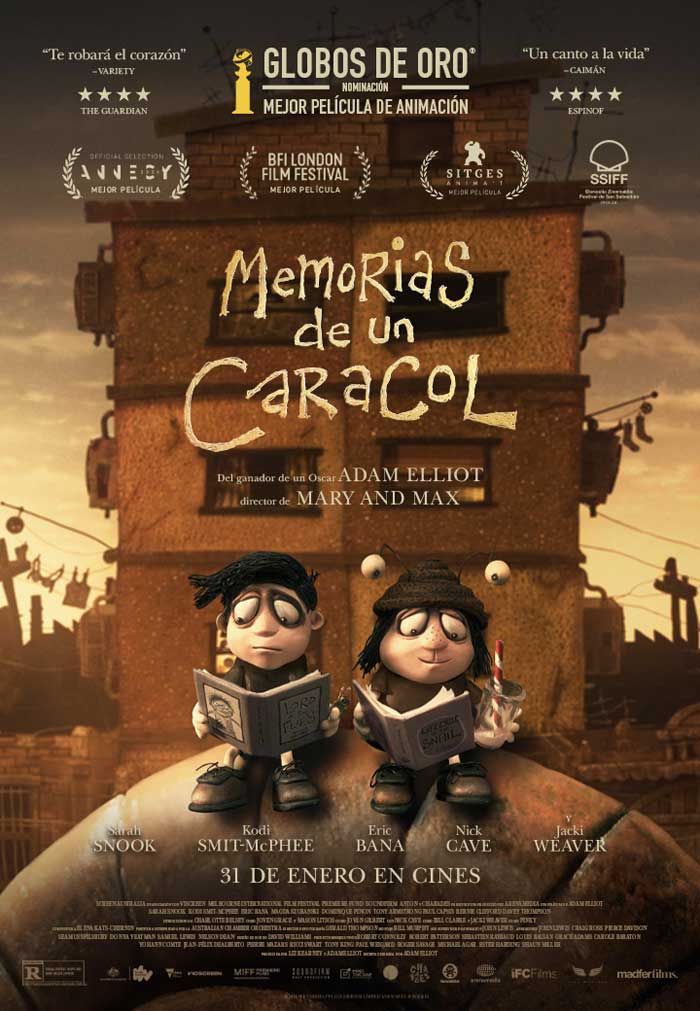 Memorias de un caracol - cartel
