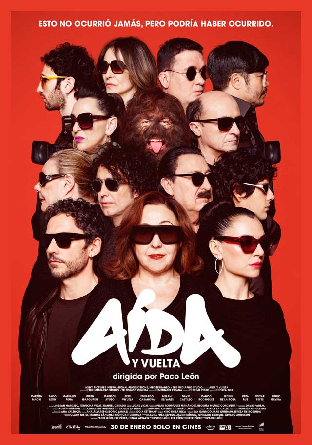 Aída y vuelta - cartel