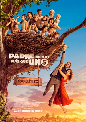 Cartel de Padre no hay más que uno 5