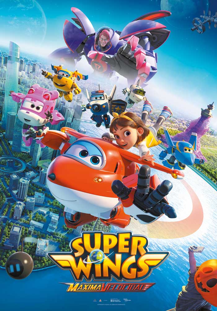 Super wings: Máxima velocidad - cartel
